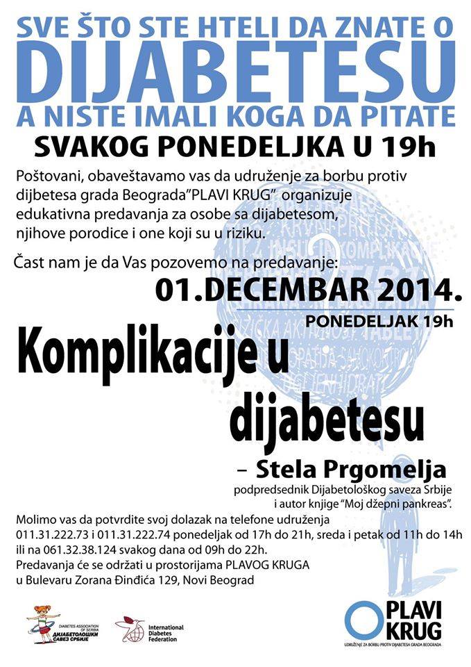 Predavanje: komplikacije dijabetes