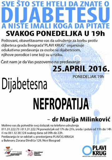 Predavanje: dijabetesna nefropatija