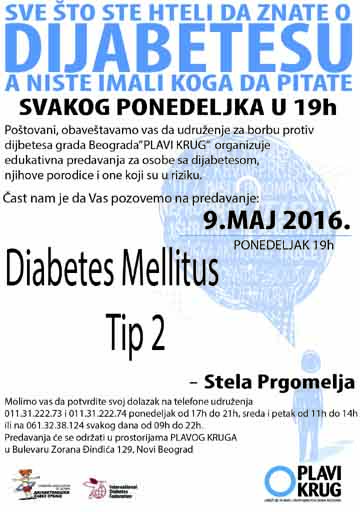 Predavanje: Diabetes mellitus tip 2