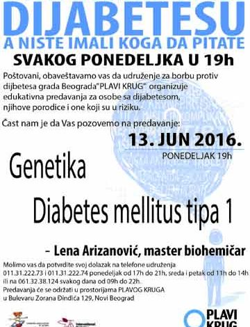 Predavanje: genetika diabetes mellitusa tip 1